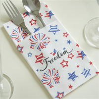Napkin bag for cutlery